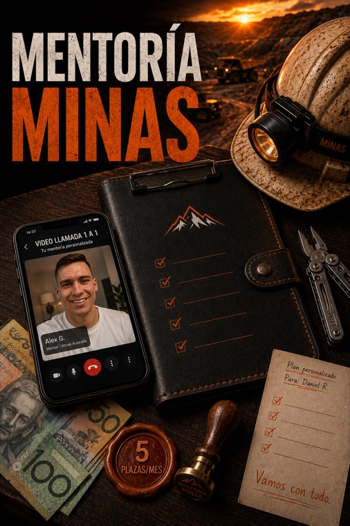 Portada de la Mentoría Minas: videollamada 1 a 1 y plan personalizado